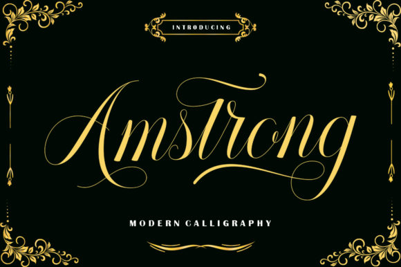 Amstrong: The Handwritten Font for Makers and Designers