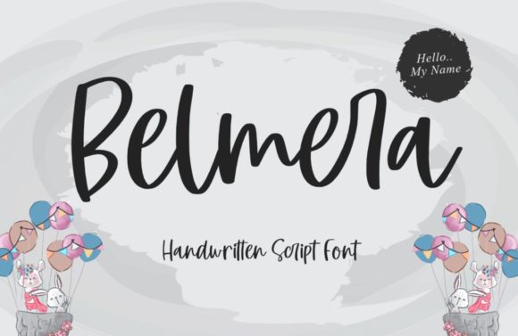 Belmera: A Charming Handwritten Font for Web Design