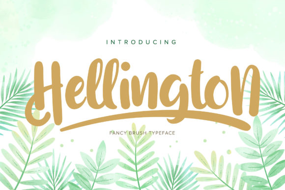 Discover Hellington: A Charming Handwritten Font for Editorial Design