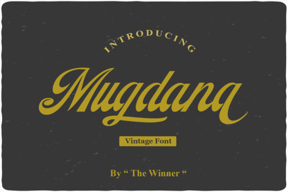 Discover Mugdana: The Perfect Font for Handmade Creations