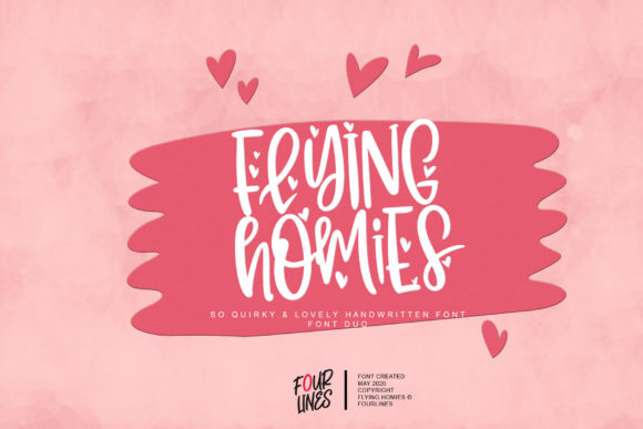 Discover the Charm of Flying Homies: A Perfect Font for Editorial Design