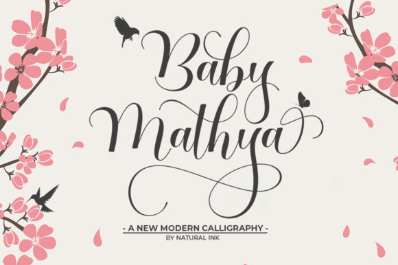Discover the Elegance of Baby Mathya: A Perfect Font for Editorial Design