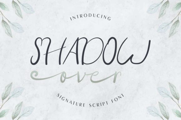 Discover the Elegance of Shadow Over Font for Makers