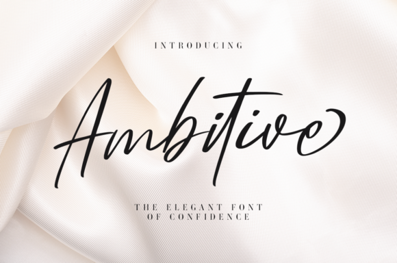 Discovering Ambitive: A Script Font for Editorial Elegance