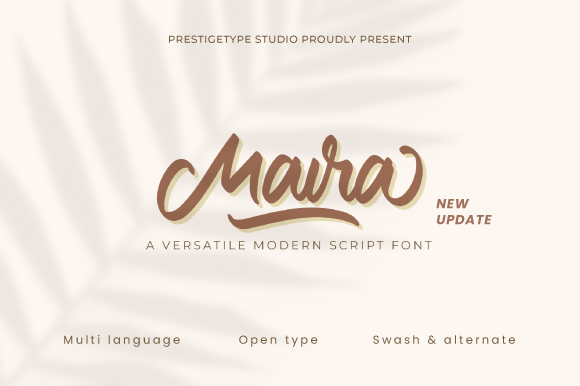 Discovering Maira: A Versatile Script Font for Editorial Design