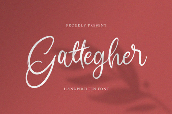 Elevate Your Brand with Gattegher: A Premium Handwritten Font