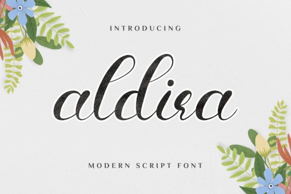 Enhance Your Brand with Aldira: A Versatile Handwritten Font