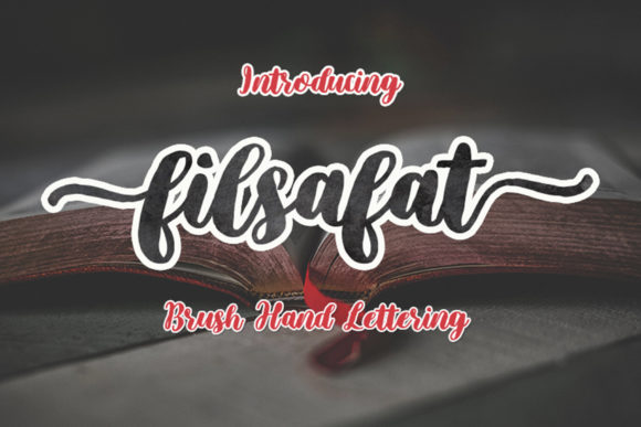 Enhance Your Brand with Filsafat: A Premium Handwritten Font