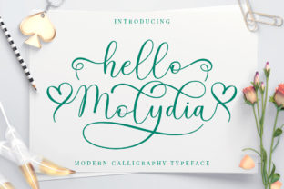 Enhance Your Brand with Hello Molydia Font