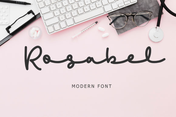 Enhance Your Brand with Rosabel: A Modern, Classic Font