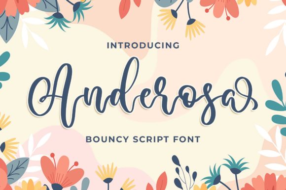 Enhance Your Campaigns with Anderosa: The Elegant Script Font