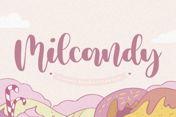 Enhance Your Editorial Design with Milcandy Font