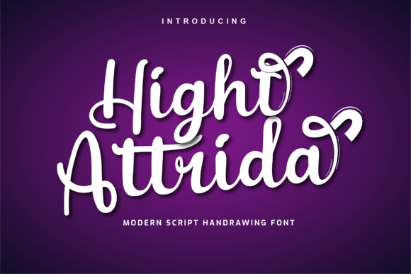 Enhance Your Web Design with Hight Attrida Font
