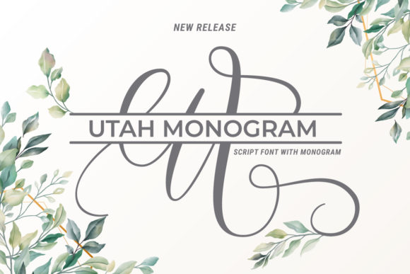 Enhance Your Web Design with Utah Monogram Font