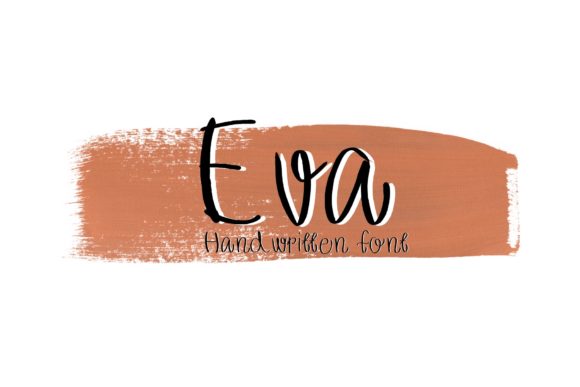 Eva: A Handwritten Font for Elegant Editorial Design