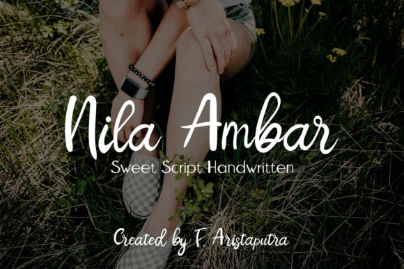 Experience the Elegance of Nila Ambar Font in Web Design