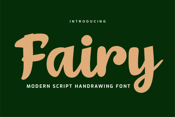 Fairy: A Charming Handwritten Font for Eye-Catching Designs