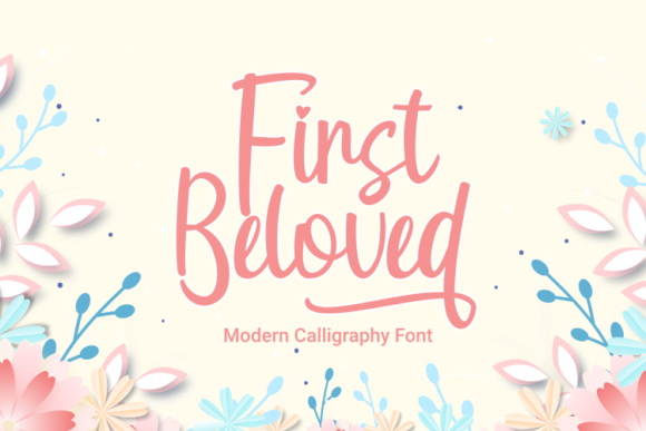 First Beloved: A Charming and Modern Handwritten Font