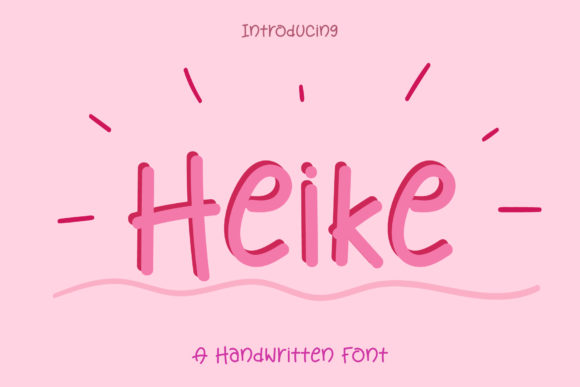 Heike: A Script Amp Font for Elegant Branding
