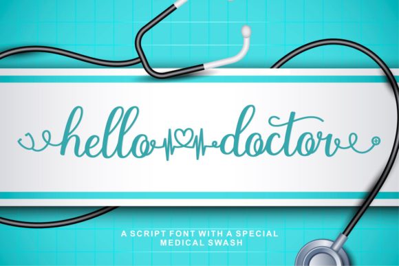 Hello Doctor: A Charming Handwritten Font for Creative Projects