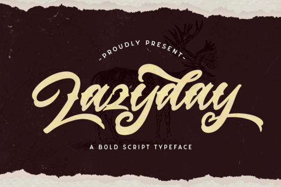 Lazyday: A Handwritten Font for Memorable Brand Visuals