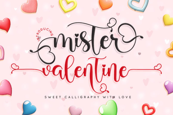 Mister Valentine: A Charming Script Font for Branding