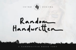 Random Handwritten: A Rustic Font for Modern Web Design