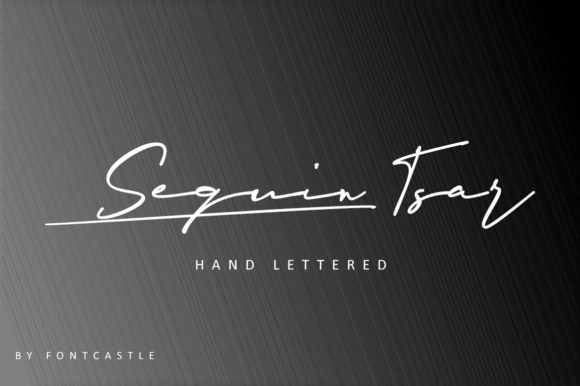 Sequin Tsar: A Stylish Handwritten Font for Web Design