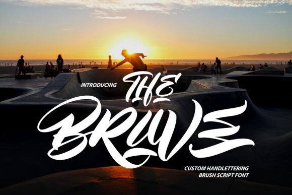 The Brave: A Handwritten Font for Elegant Editorial Design