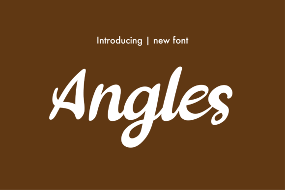 Transform Your Brand with Angles: A Handwritten Font