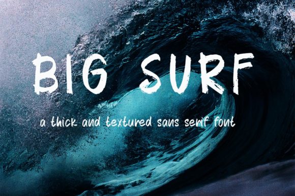 Transform Your Brand with Big Surf: A Versatile Handwritten Font