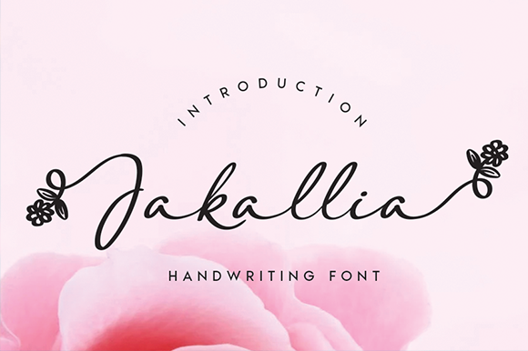 Transform Your Brand with Jakallia: A Charming Handwritten Font