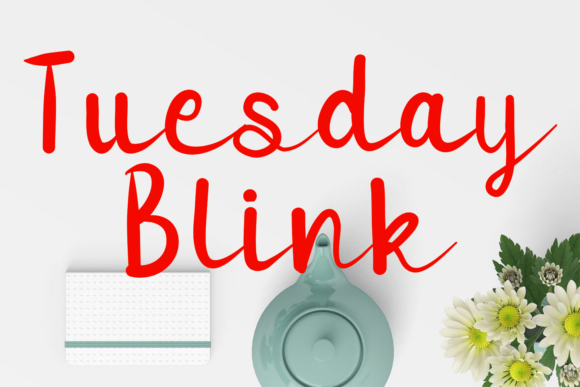 Transform Your Brand with Tuesday Blink Font