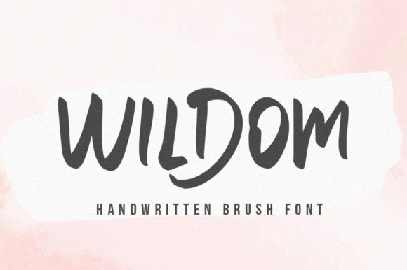 Wildom: A Bold Script for Modern Design